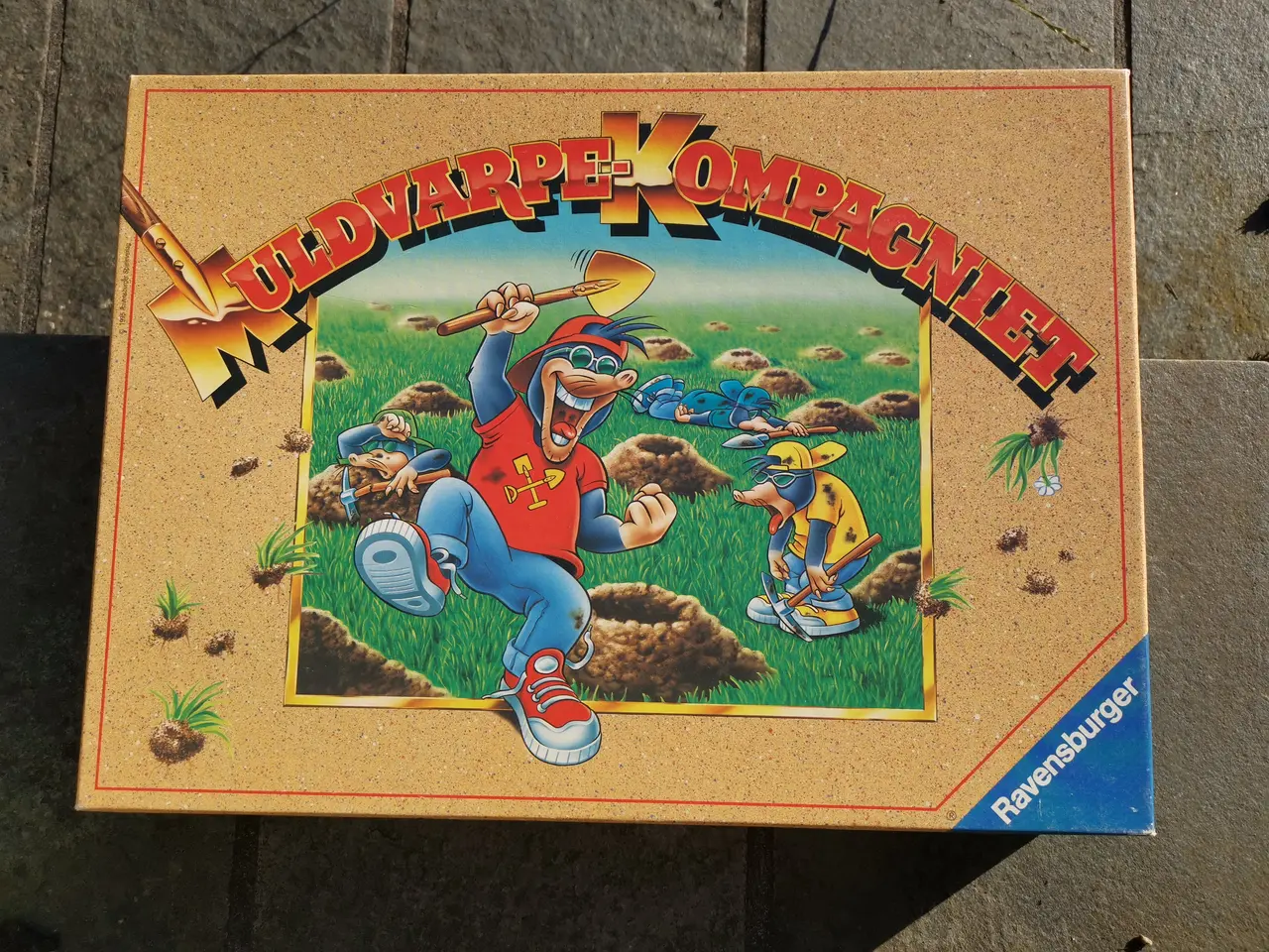Billede 1 - Muldvarpe Kompagniet Brætspil Muldvarpekompagniet