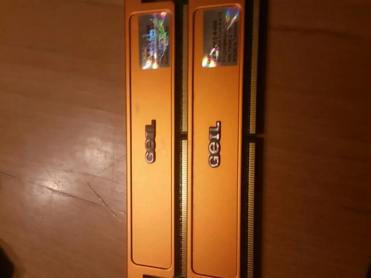 Billede 1 - 2 stk a 1GB Geil ram Pc2 6400mhz