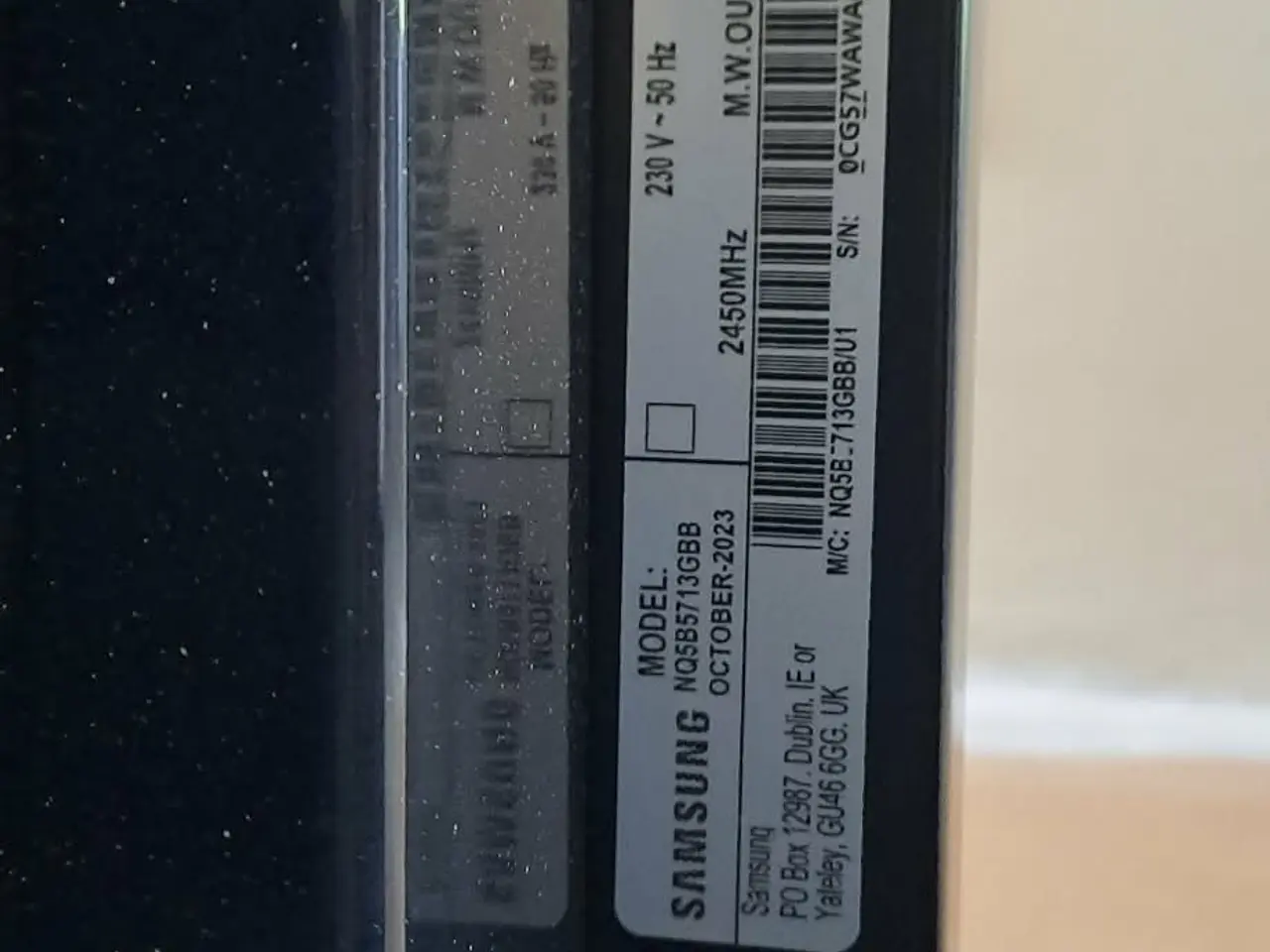 Billede 4 - Indbygnings mikrobølgeovn, Samsung