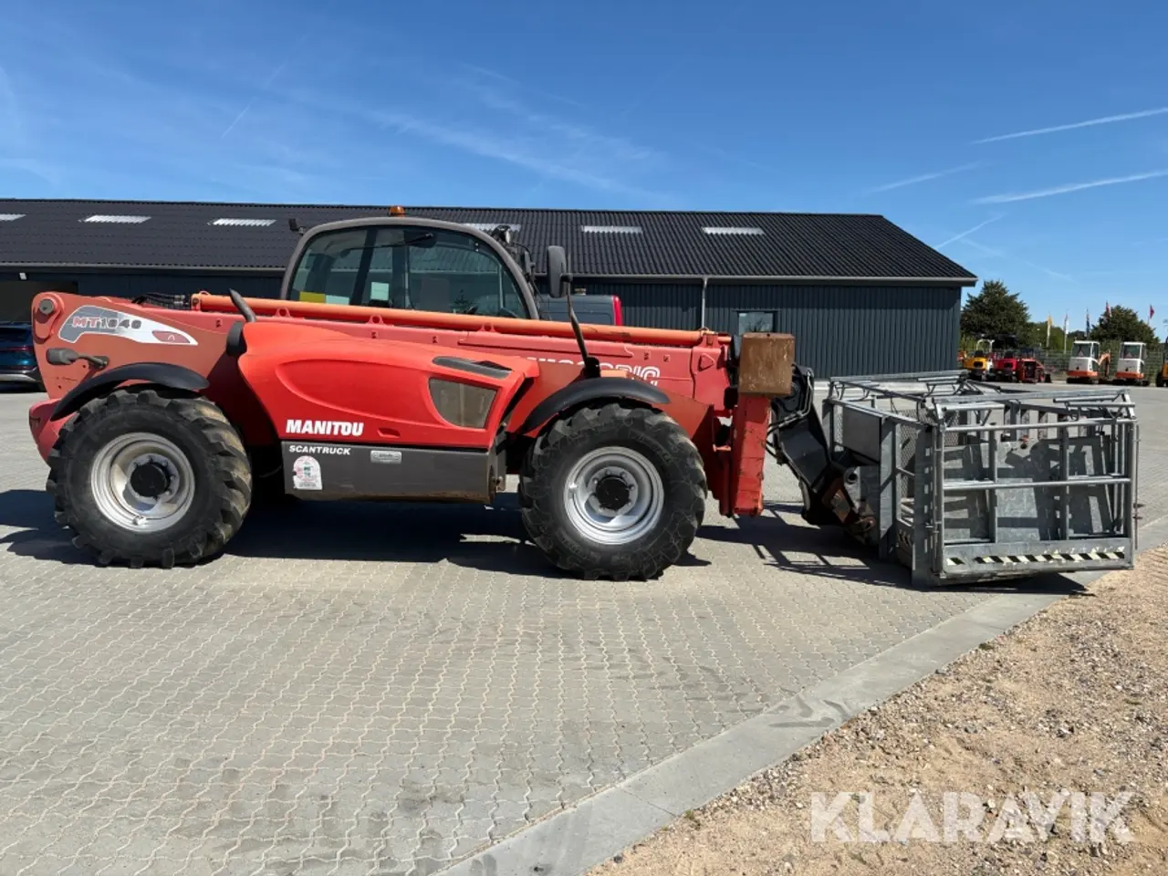 Billede 6 - Teleskoplæsser Manitou MT1840A med tilbehør