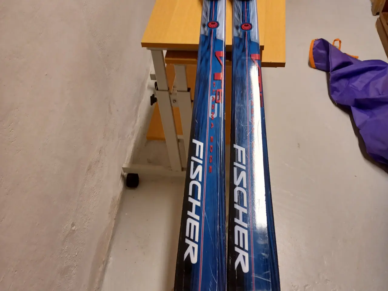 Billede 2 - Alpinski Fischer VT6 190 cm med stave + taske