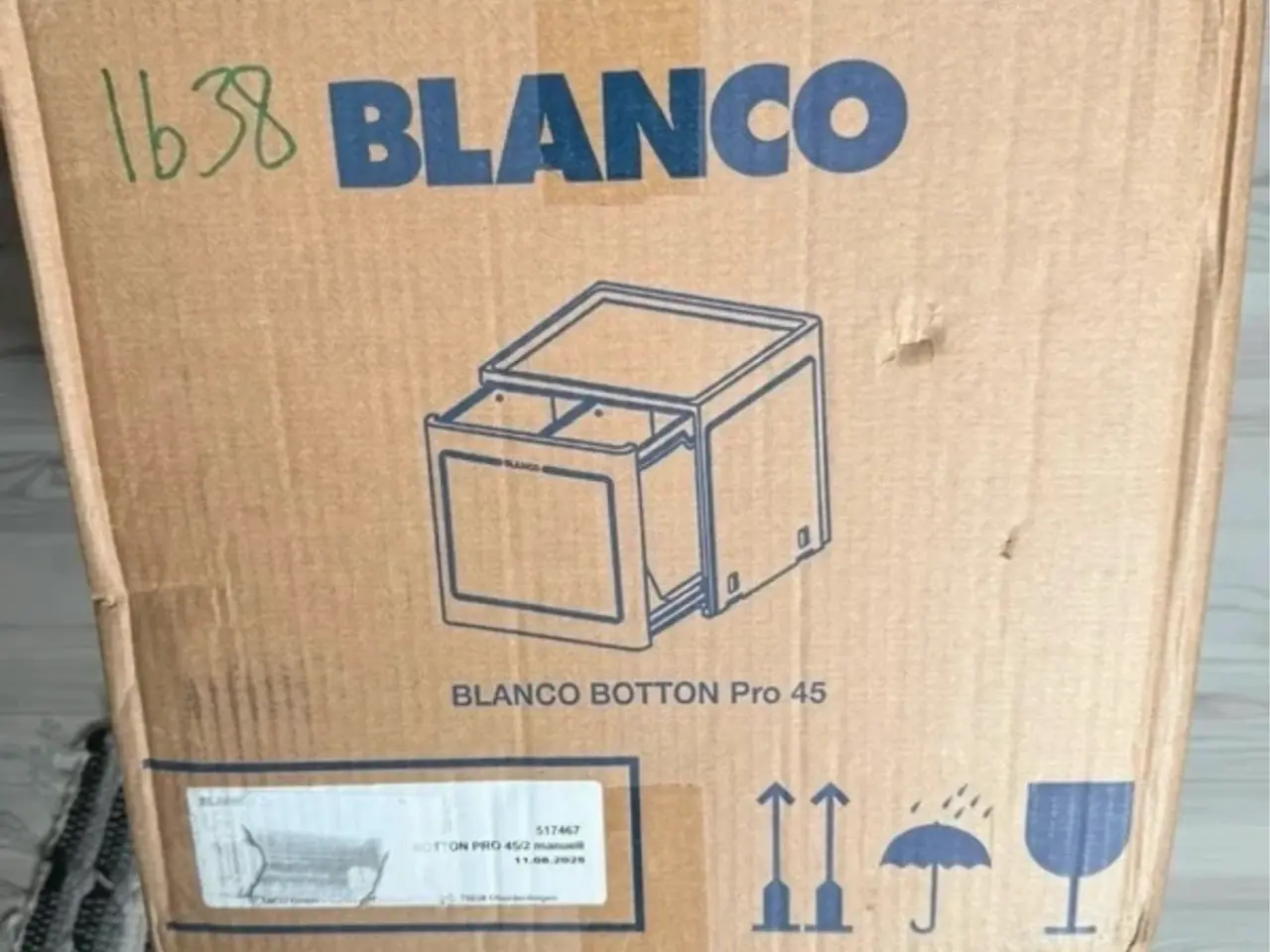 Billede 1 - Blanco Botton Pro 45/2 affaldssystem