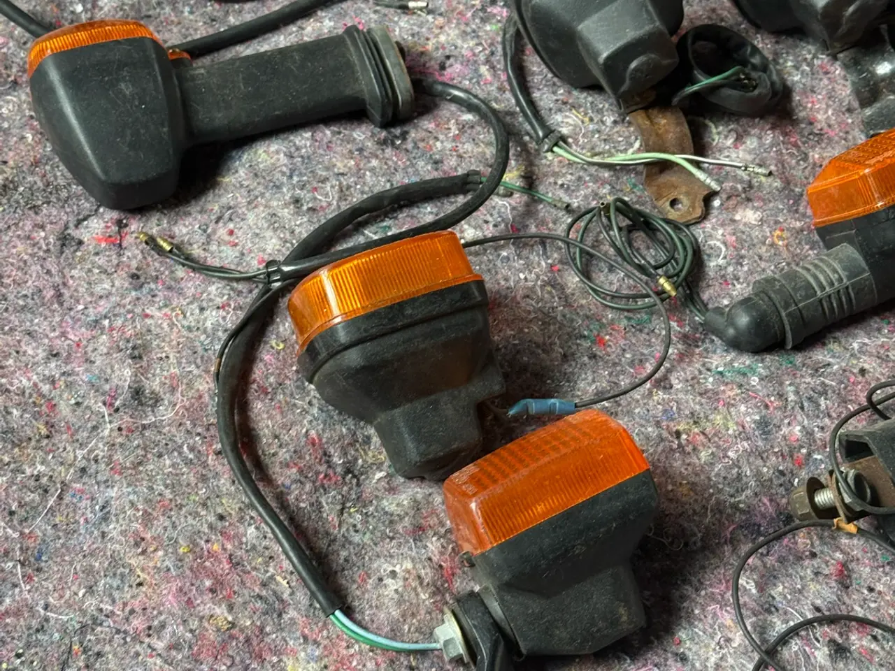 Billede 13 - Div. originale blinklys til ældre MC