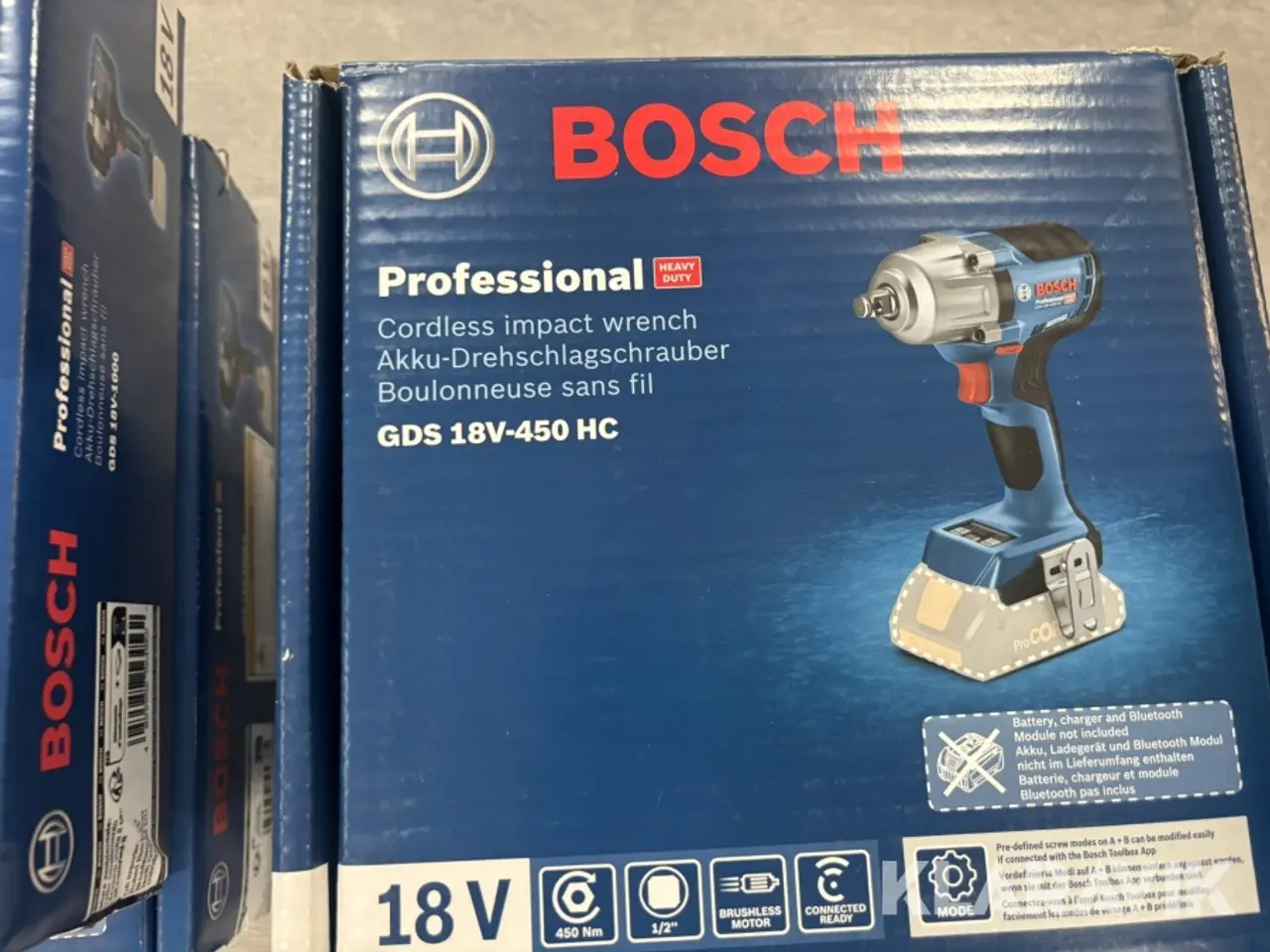Billede 3 - Akku værktøj blandet lot Bosch 9 styk