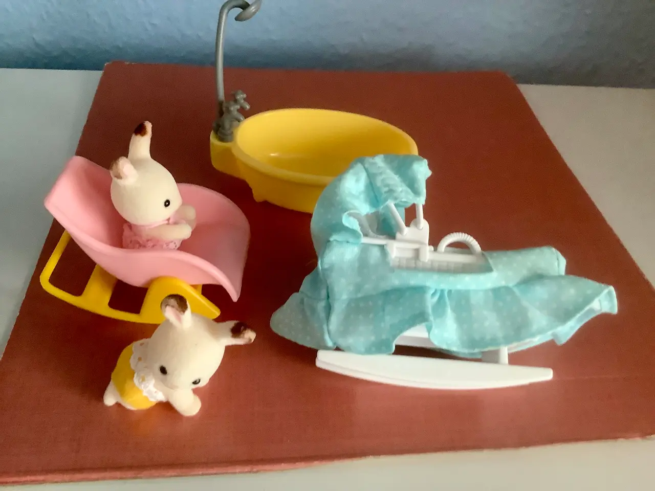 Billede 4 - Sylvanian families schokoladekanin tvillinger.