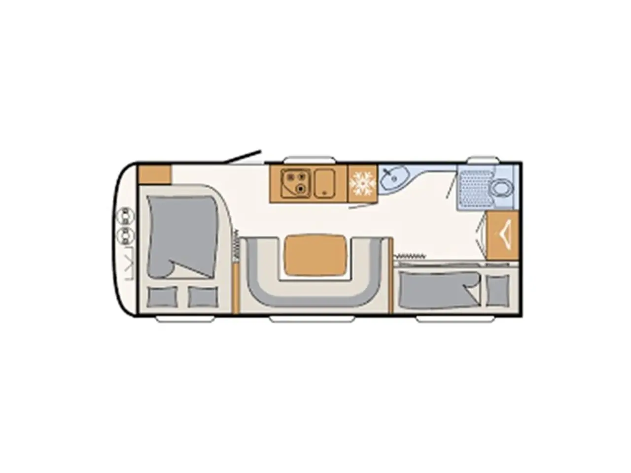 Billede 2 - 2022 - Dethleffs Camper 540 QMK D-Line