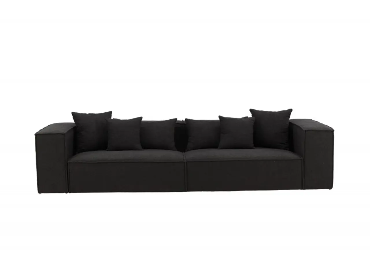 Billede 1 - Gillholmen 3 personers Sofa  - Sort stof