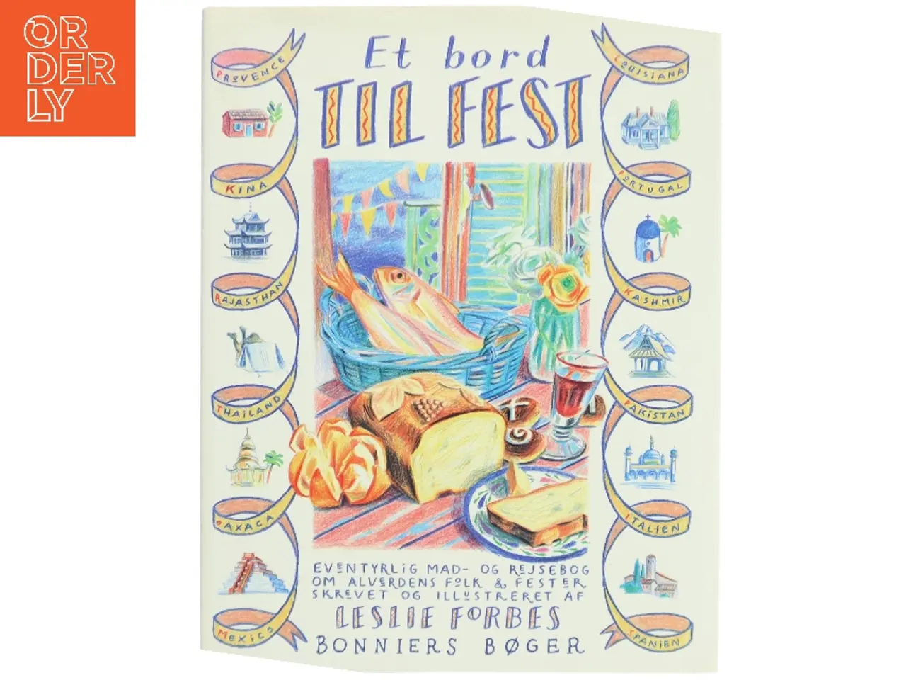Billede 1 - Et bord til fest af Leslie Forbes (Bog)