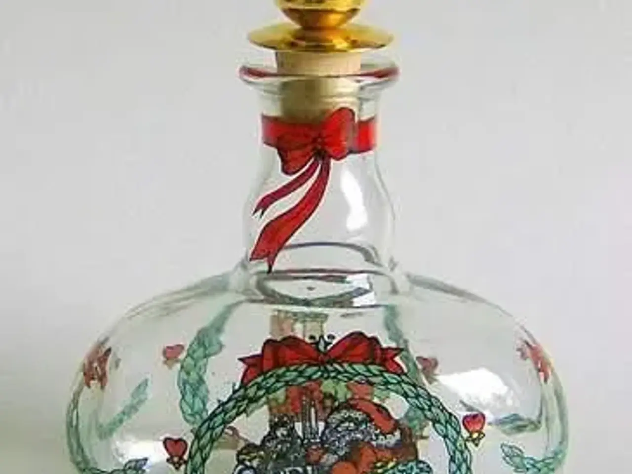 Billede 1 - Holmegaard Juleflaske 1989 - Jingle Bells