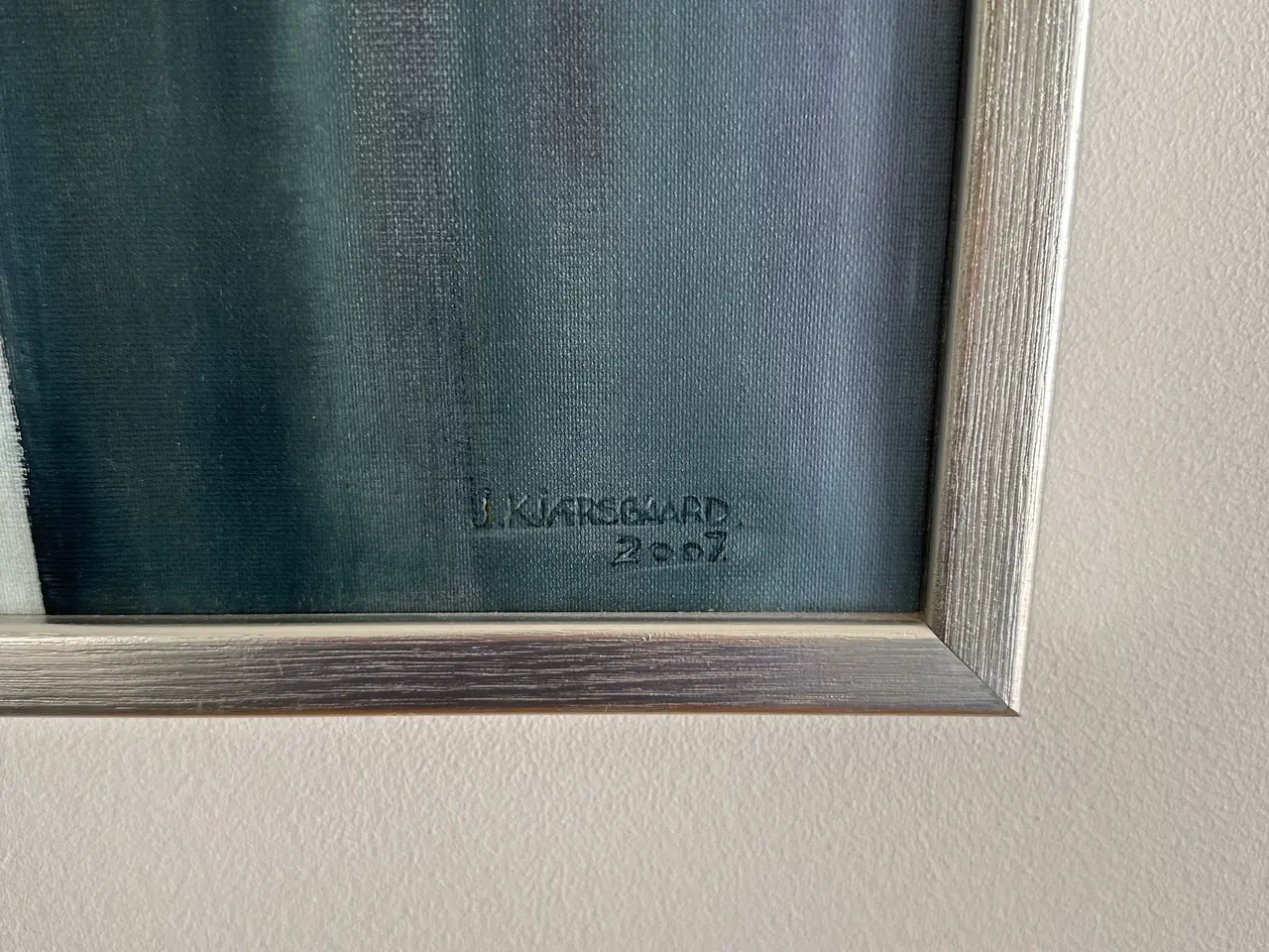 Billede 2 - Jytte Kjærsgaard oliemaleri