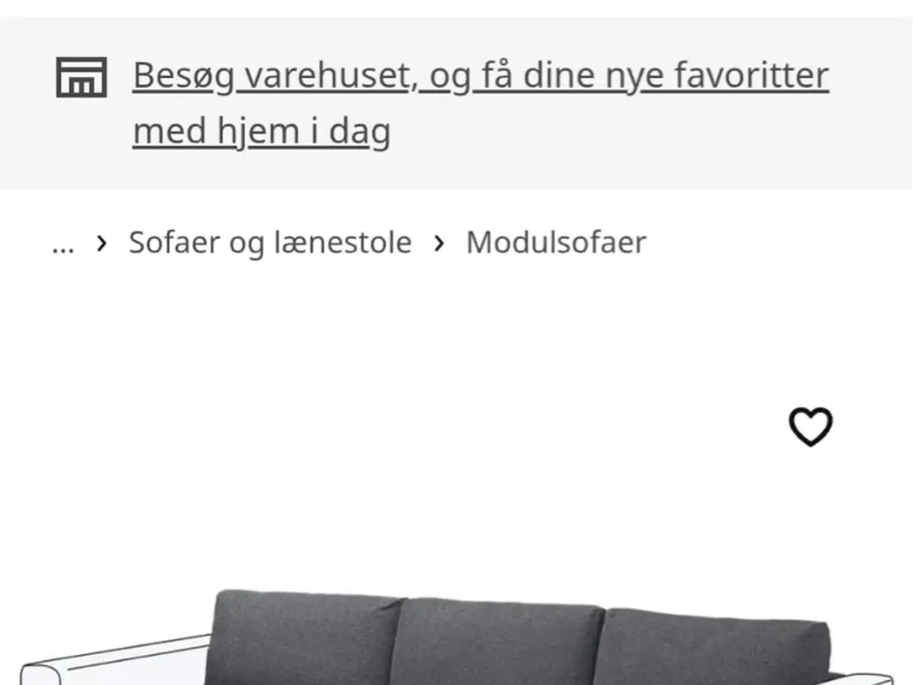 Billede 1 - 3 persons Sofa