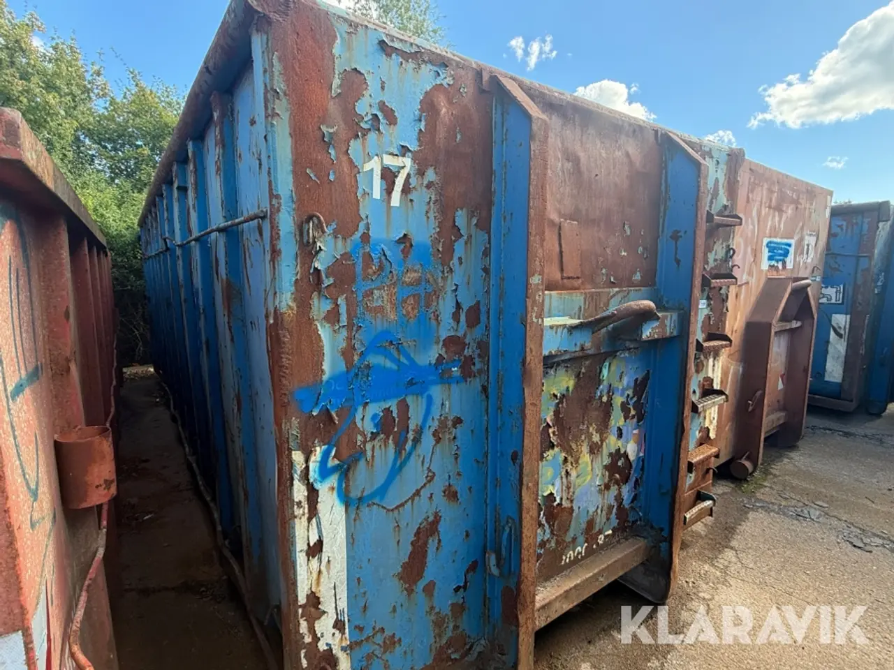 Billede 2 - Åben affaldscontainer 30 m³