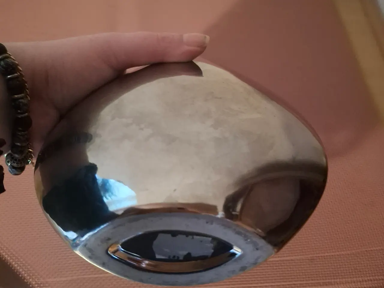 Billede 1 - Flot sølv vase