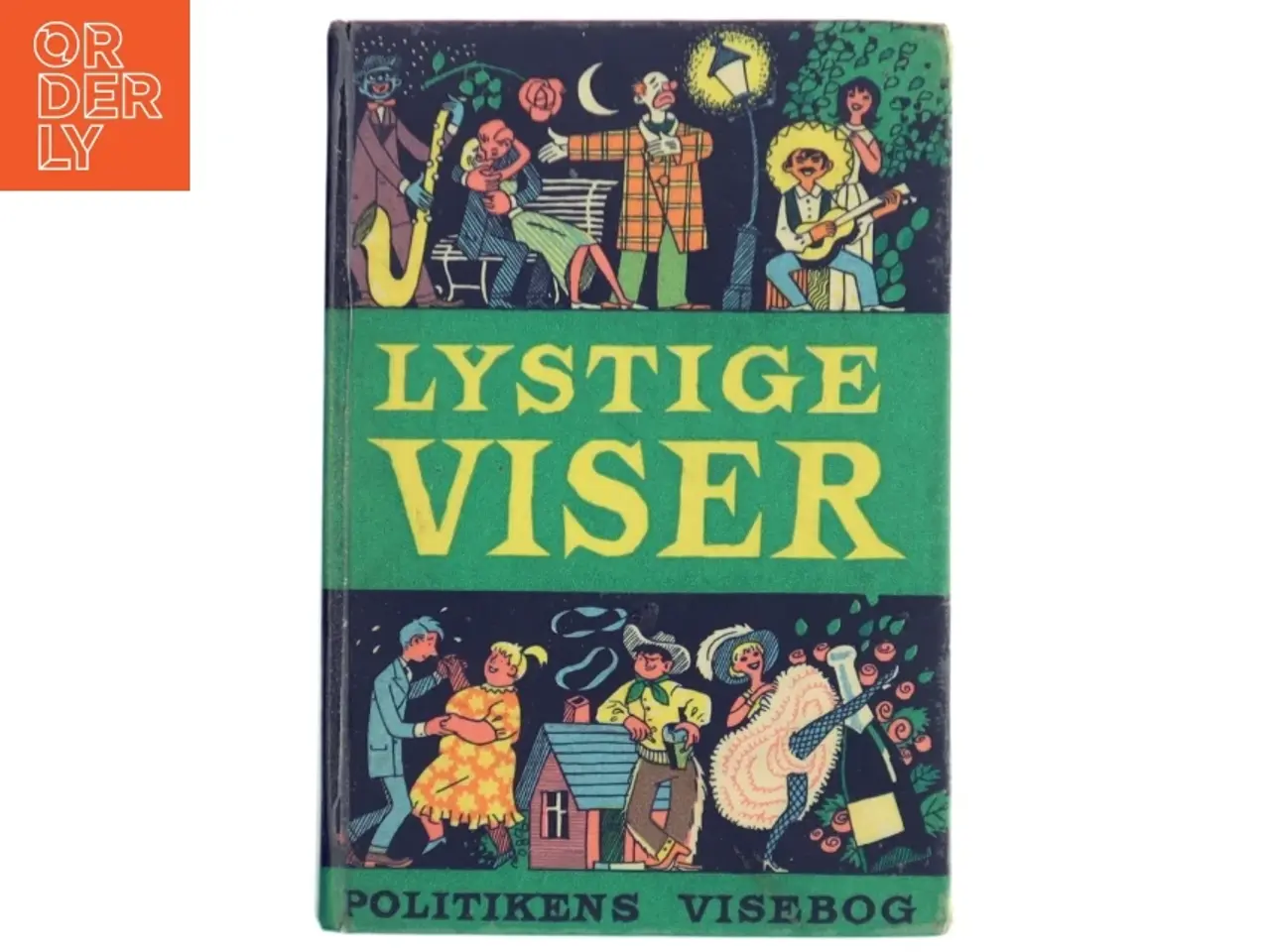 Billede 1 - Lystige Viser (Bog)