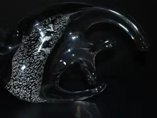 kunstglas skulpturer