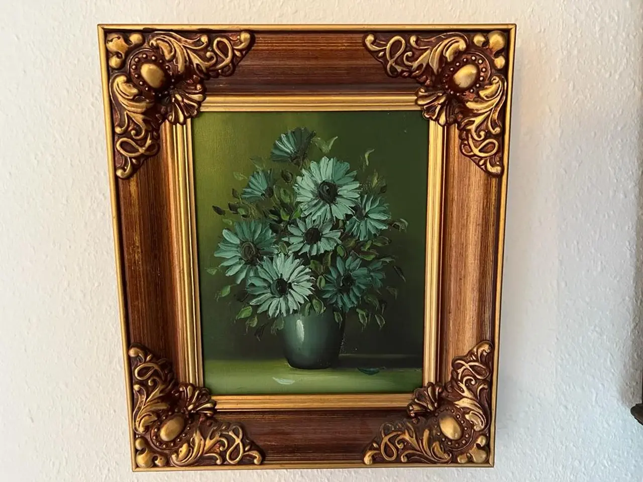 Billede 3 - Malerier blomtermotiver