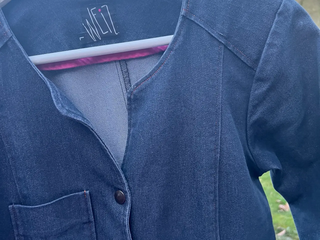 Billede 1 - Mørk denimkjole fra Wurtz