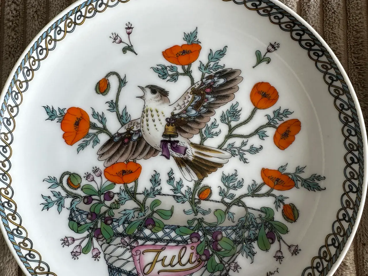 Billede 7 - 11 sjældne Hutschenreuter måneds platter