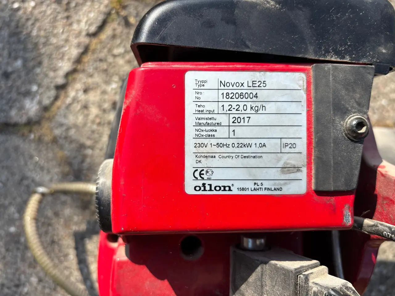 Billede 3 - Oliefyr brænder fra 2017