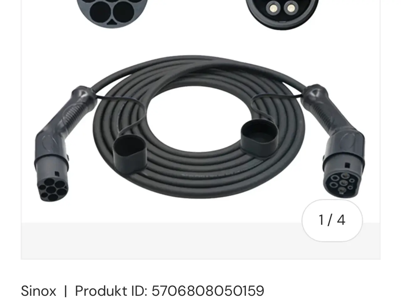 Billede 3 - Nyt ladekabel type 2 , mode 3 (32 Amp)