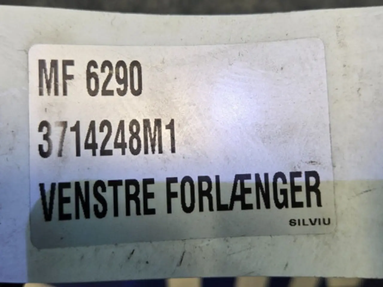 Billede 14 - Massey Ferguson 6290 Forlænger L. 3714248M1