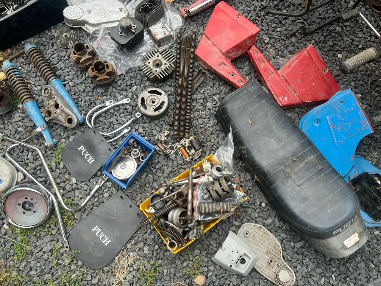 Billede 9 - Puch vz50 - 3 danske Puch maxi stel + dele