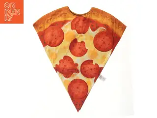Børne poncho med pizzamotiv fra Amscan (str. 134)