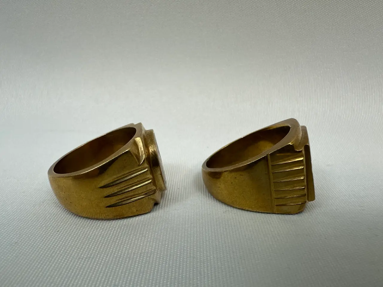 Billede 7 - 2 stk. messing ringe 