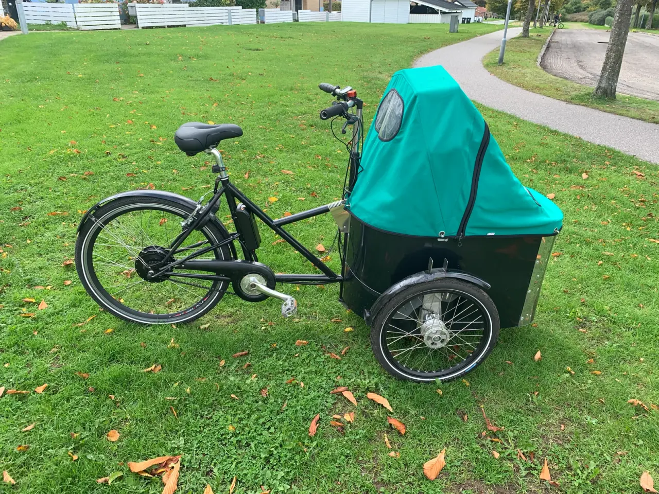Billede 1 - Nihola ladcykel med el sælges 