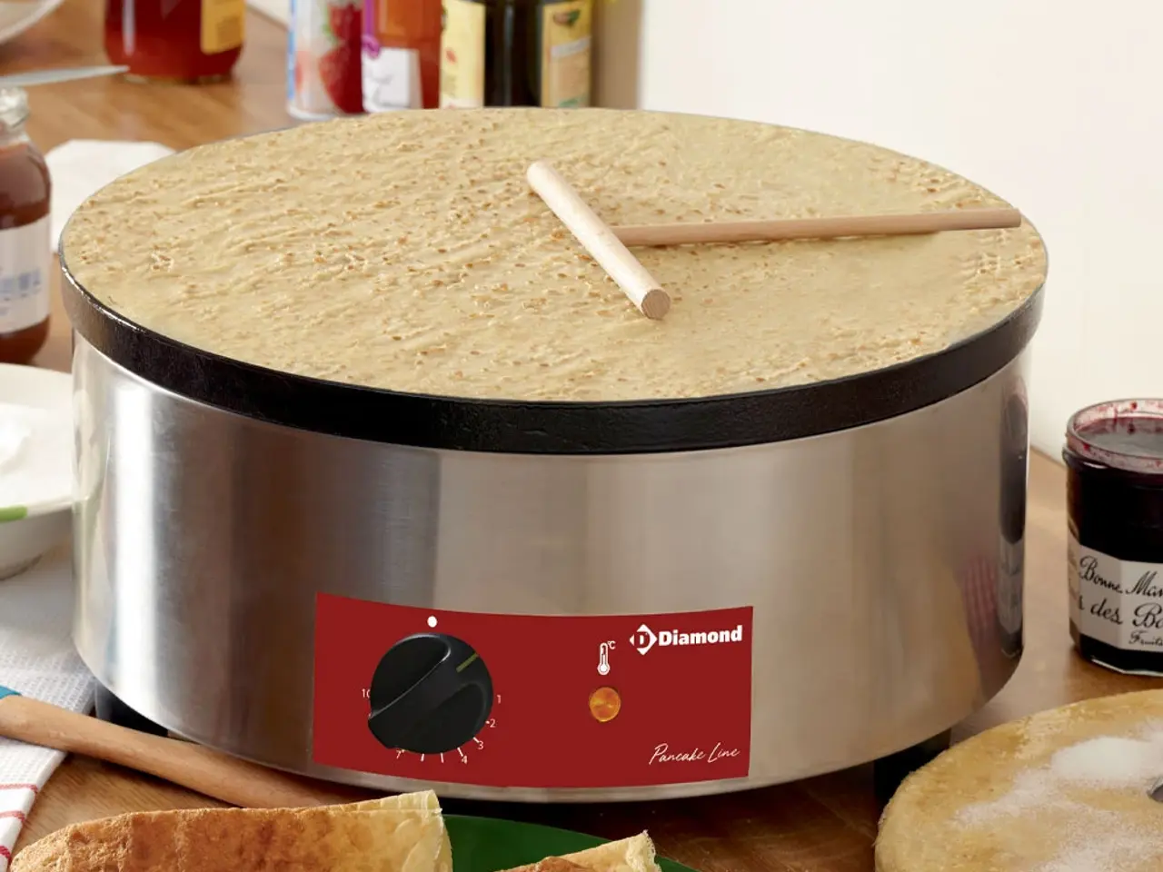 Billede 2 - Enkelt Crepejern (Ø40 cm) – 3600 W Effekt