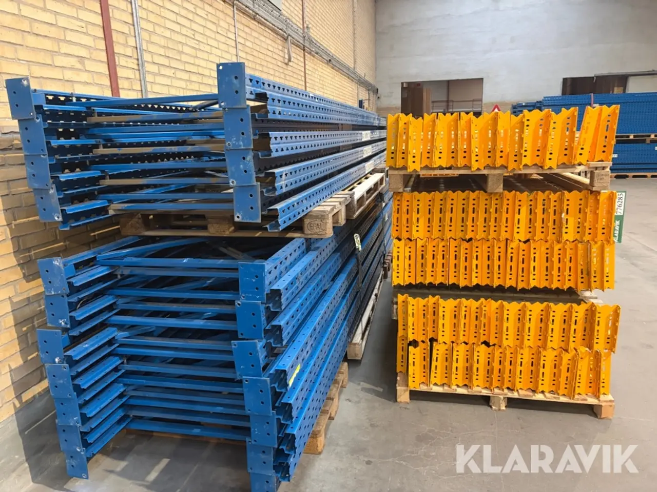 Billede 5 - Pallereoler 21 styk endegavle 95 styk vanger