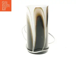 Glascylinder bordlampe fra IKEA (str. Ø 12 cm længde 25 cm)