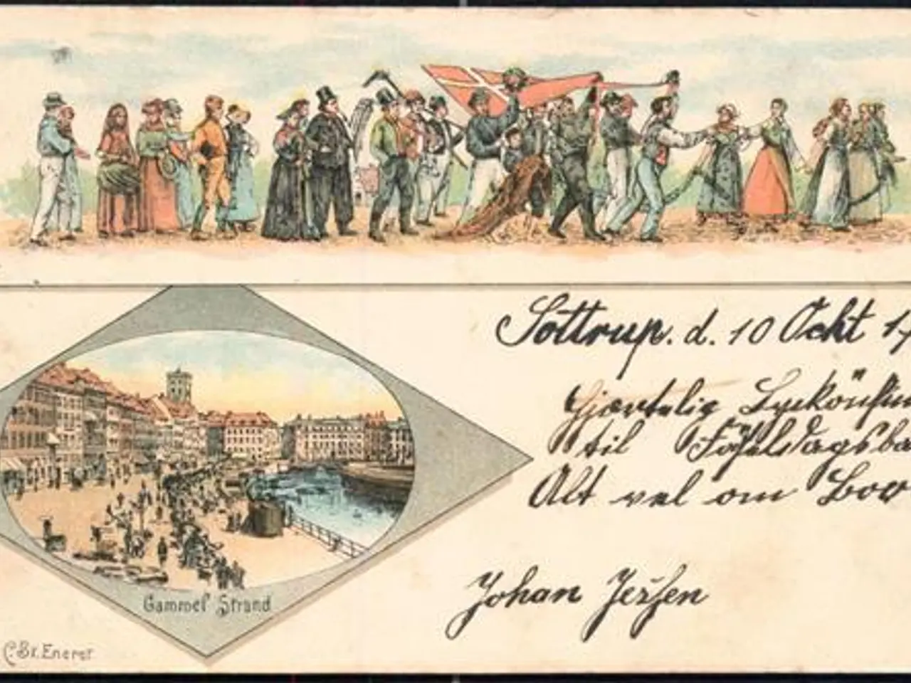 Billede 1 - København - Gammel Strand - St.u/n