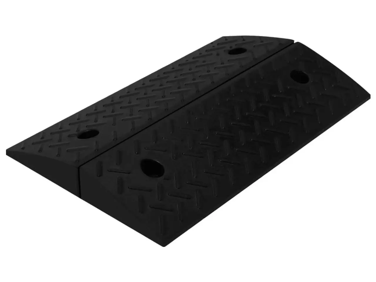 Billede 7 - Kantstensramper - 2 stk. gummi 50 × 17,5 × 5 cm, sort