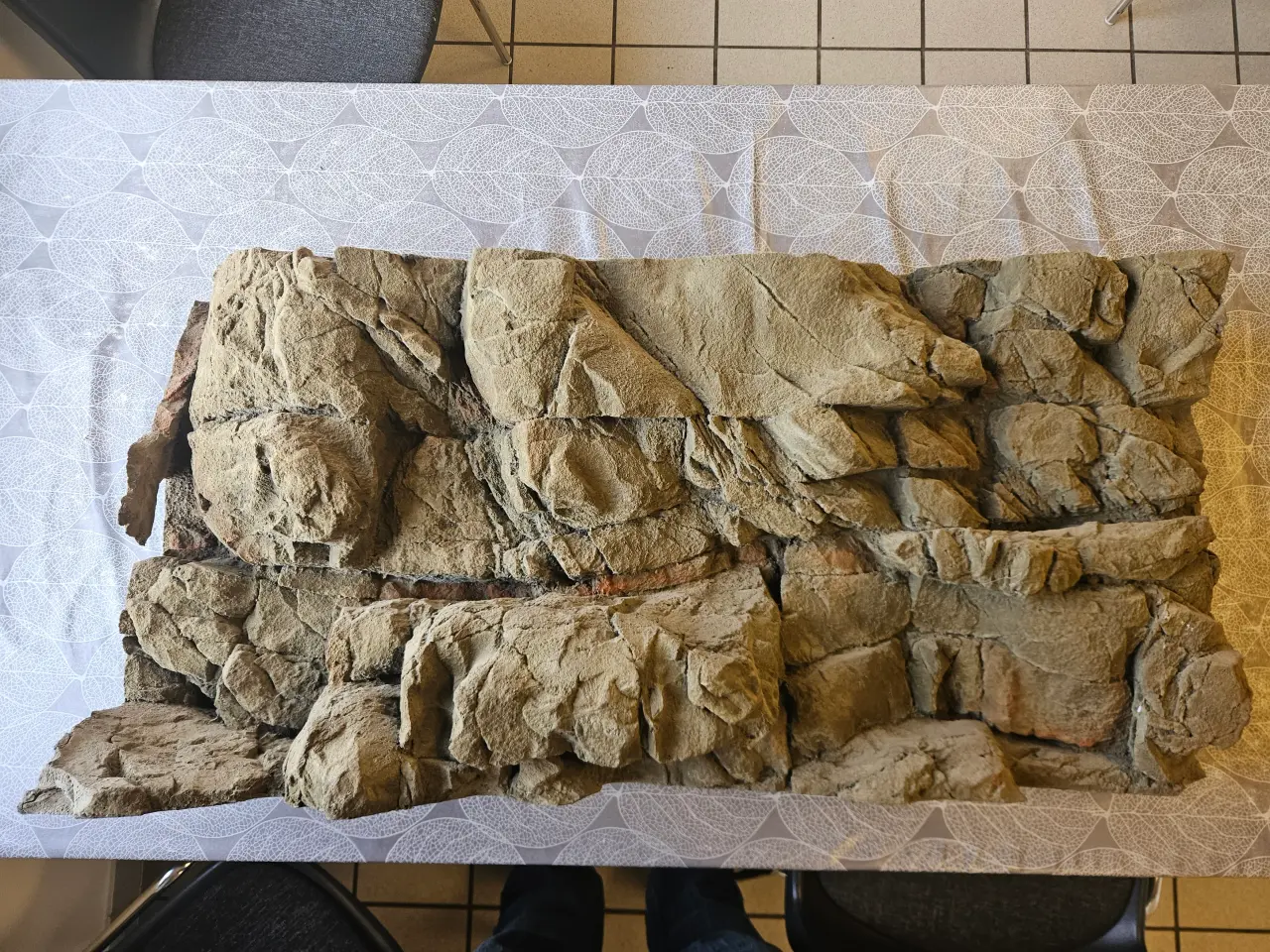 Billede 1 - Baggrund til akvarie