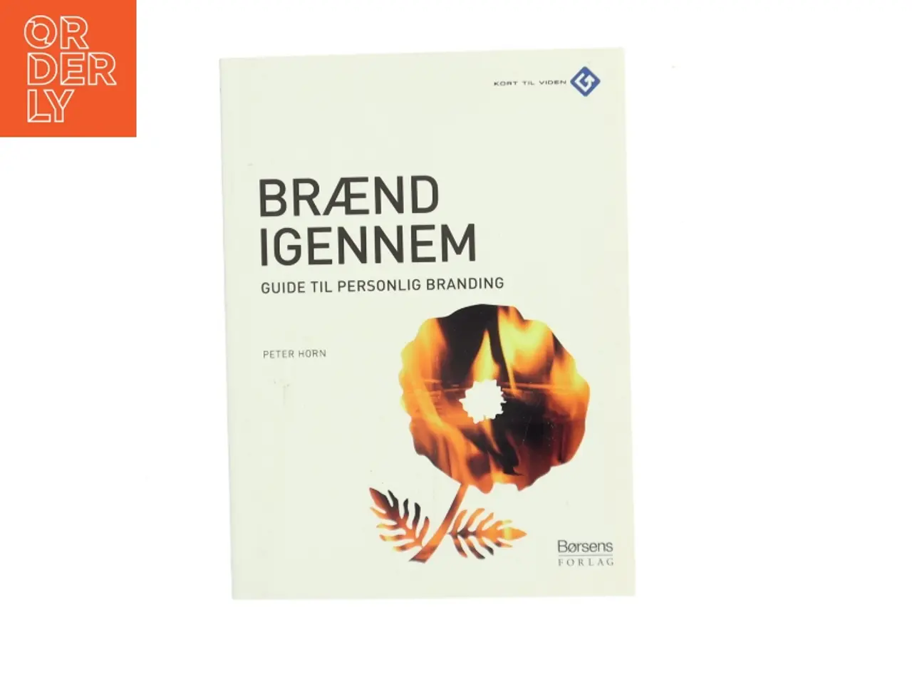 Billede 1 - Brænd igennem : guide til personlig branding af Peter Horn (f. 1949) (Bog)