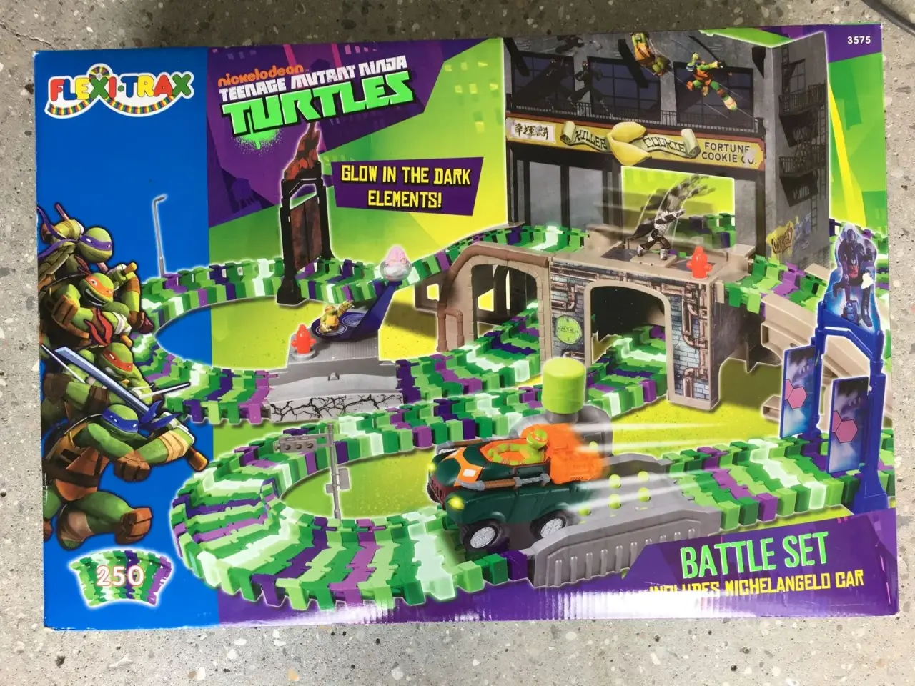 Billede 1 - Turtles tog samlesæt 