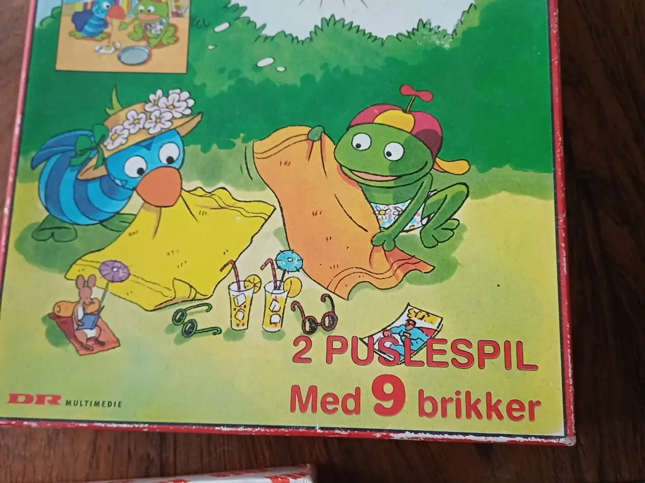 Billede 2 - Kaj/andrea puslespil /domino