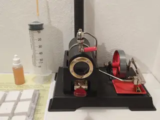 Wilesco D6. Speciel Edition/jubilæumsmodel?