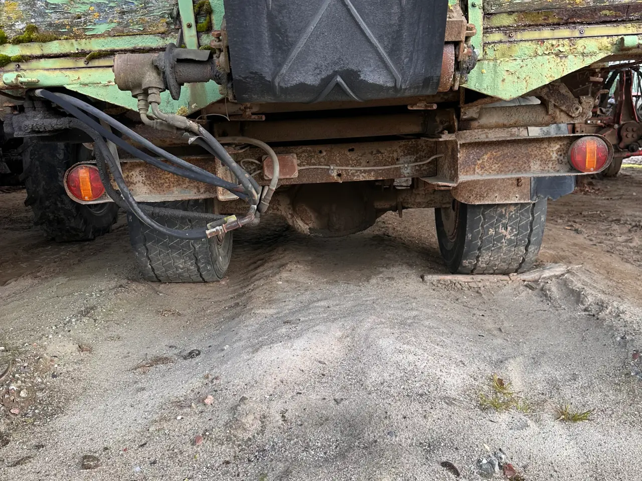 Billede 2 - Sandvogn med hydraulisk bånd