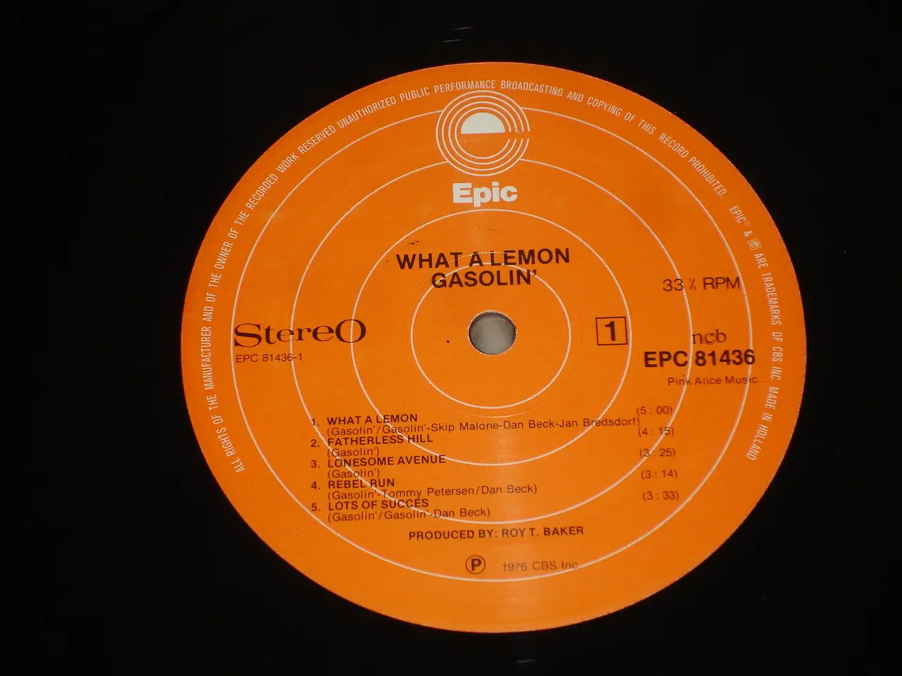 Billede 4 - (Sender gerne) Gasolin – What A Lemon