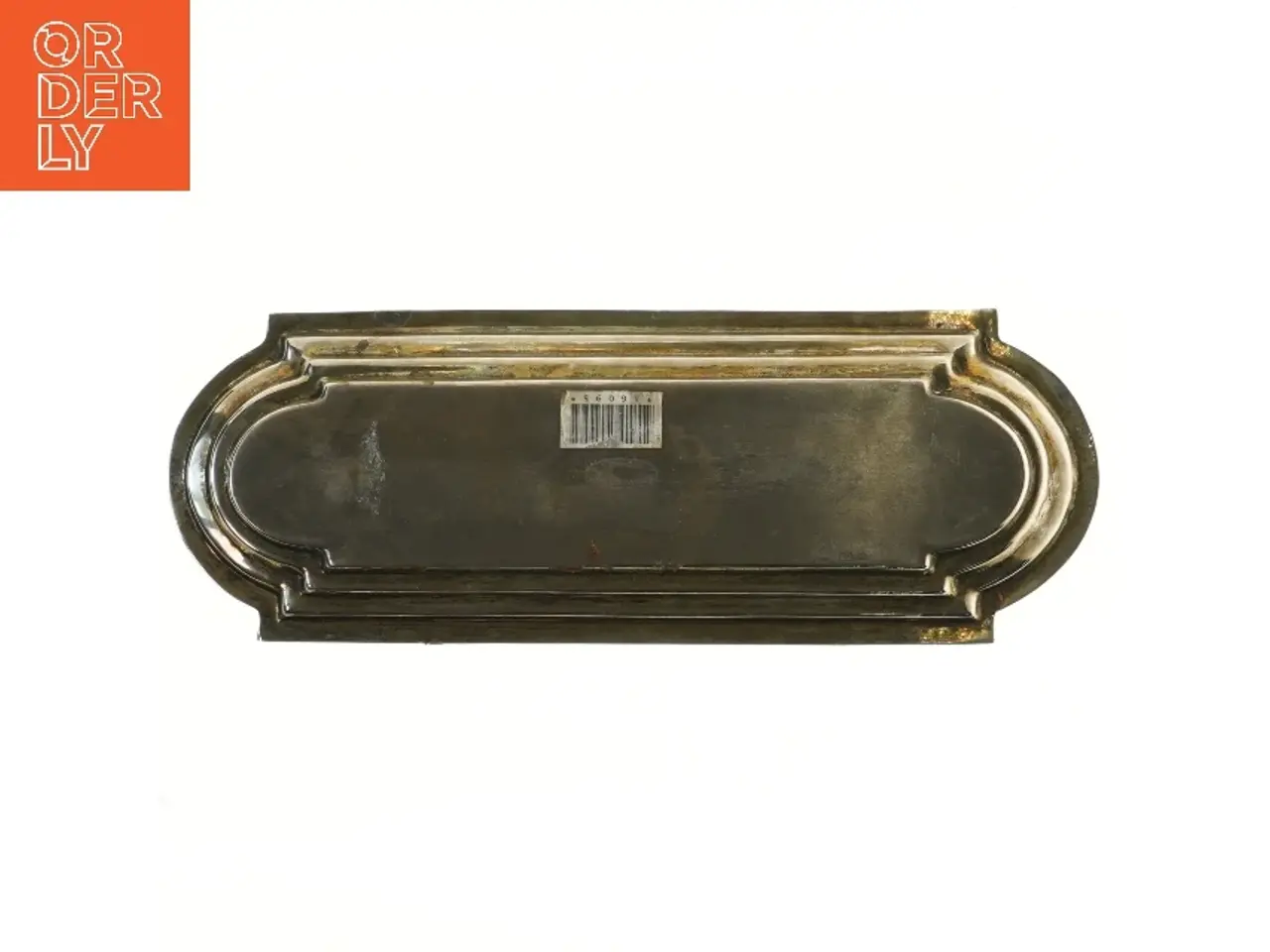 Billede 2 - Metalfad med indgravering fra Brian Highland (str. 42x15 cm)