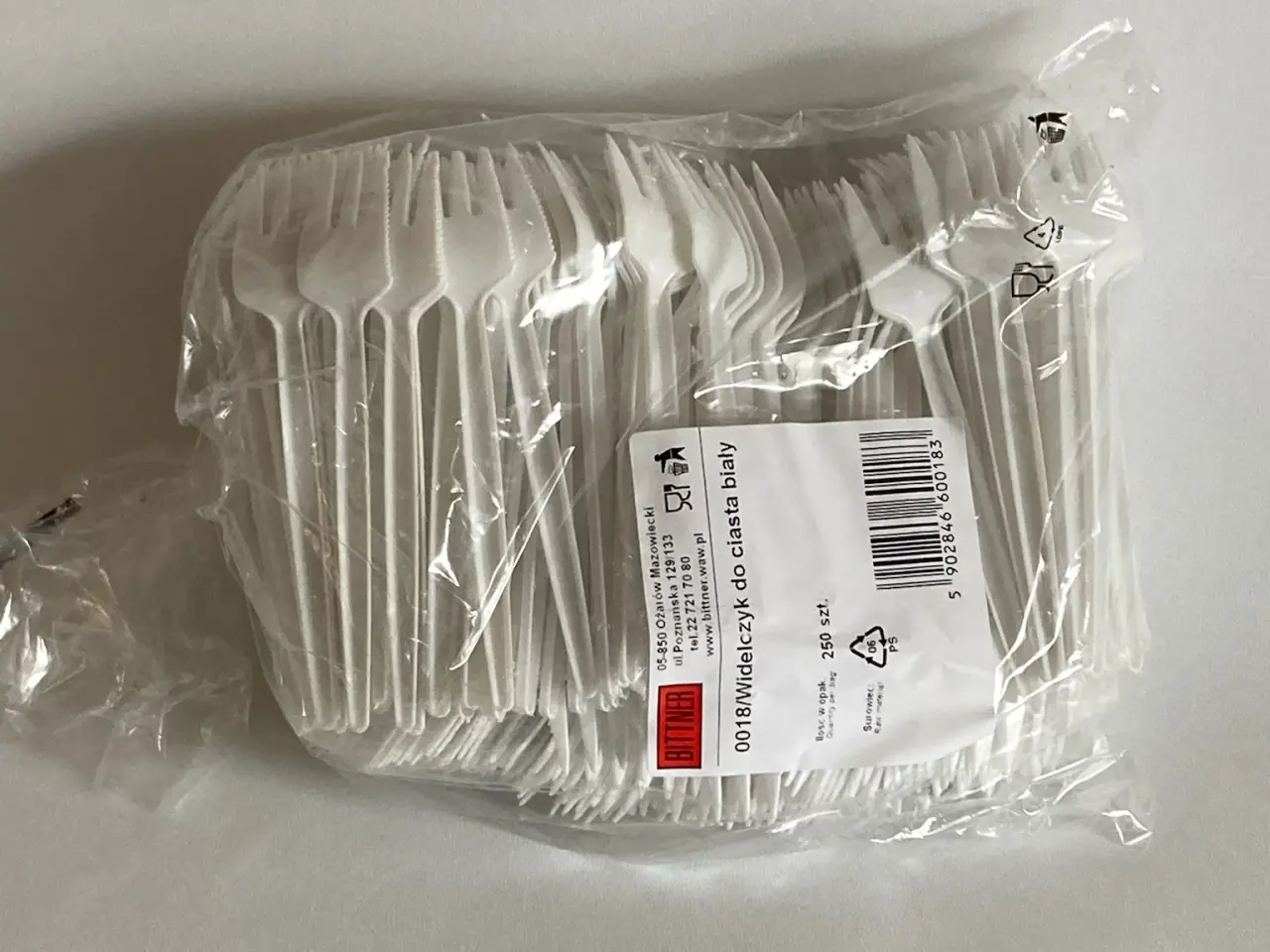 Billede 1 - Plastik kagegafler