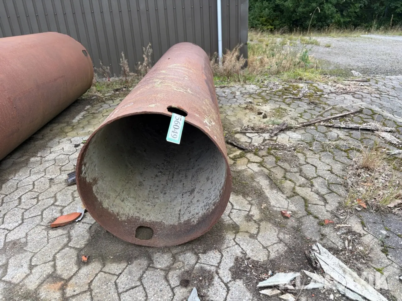 Billede 2 - Casing jern rør 3000x670mm 1 styk