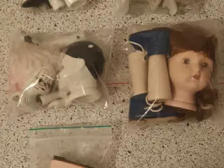 Porcelæns dele til dukker
