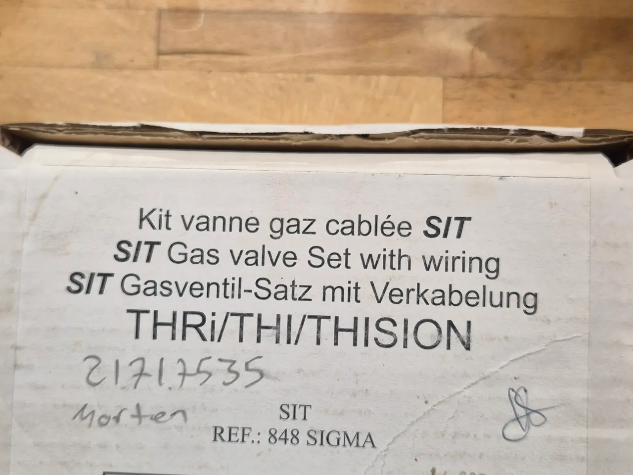 Billede 1 - SIT 848 SIGMA gasventil + Siemens VGU87.A0236 - ti