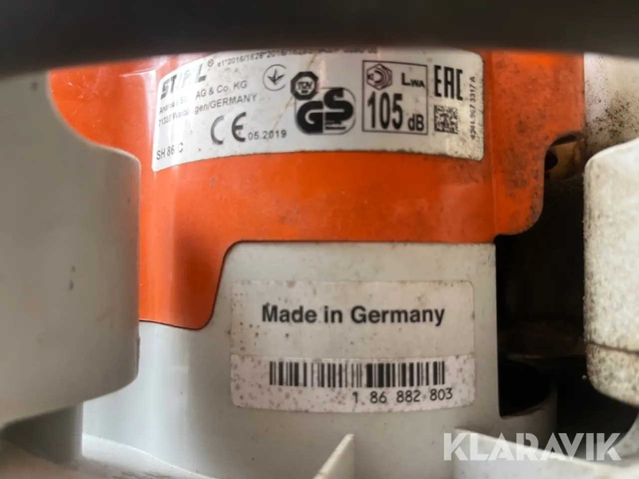 Billede 7 - Løvblæser Stihl SH 86 C