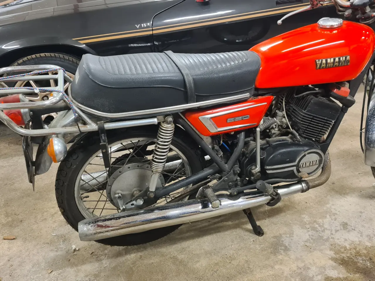 Billede 2 - Yamaha R5 C 350 cc årg 1972