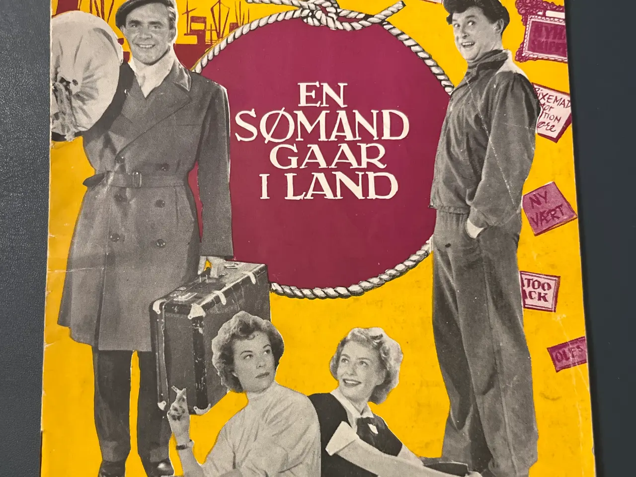 Billede 1 - En sømand har i land