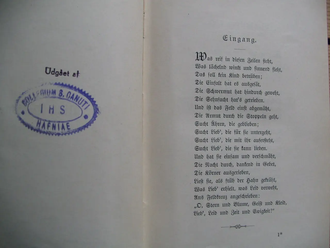 Billede 3 - Clemens Brentano. Ausgewählte Gedichte.